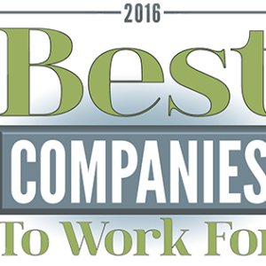 2016 best companies to work for award