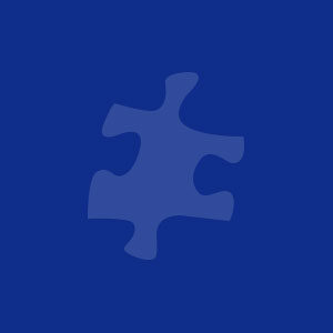 blue puzzle piece