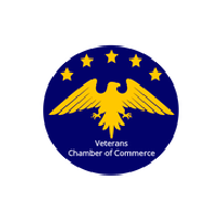 The veterans chamber of commerce logo with transparent background
