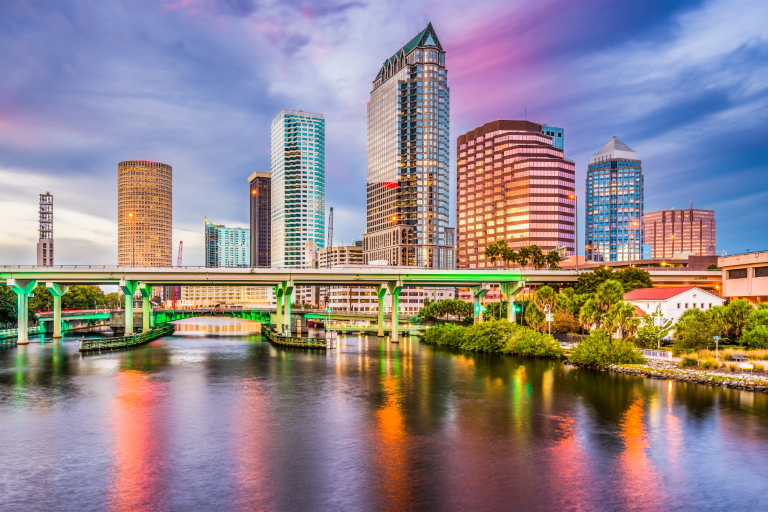 Tampa city skyline